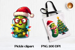 Christmas pickle sublimation | Christmas clipart png design Product Image 1