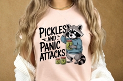 Pickles and Panic Attacks PNG, Pickle Lover Png, Pickle Love Product Image 5