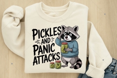 Pickles and Panic Attacks PNG, Pickle Lover Png, Pickle Love Product Image 7