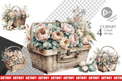 Picnic Basket Clipart Product Image 1