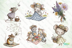 Picnic Mouse Sublimation Clipart Product Image 2