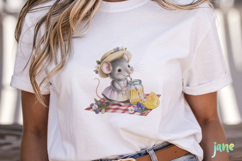 Picnic Mouse Sublimation Clipart Product Image 5