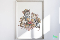 Picnic Mouse Sublimation Clipart Product Image 8