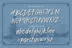 Pictton Port Vintage Handbrush Font | Web Product Image 8