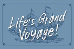 Pictton Port Vintage Handbrush Font | Web Product Image 7