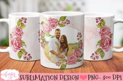 Add your own photo mug wrap PNG for sublimation Product Image 1