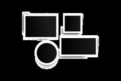 Picture or photo frame collage interior element background Product Image 2