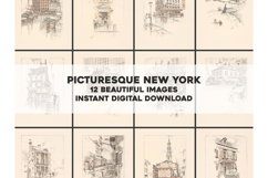 12 Images of Antique New York Restored Image Bundle Product Image 1