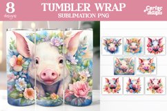Animals Tumbler Sublimation, Tumbler Sublimation Wrap Product Image 16