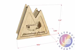 Piggy bank - money box. Laser cut files instant download Product Image 2