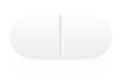 white medical pills for treatment vector illustration Product Image 3