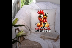 Sarcasm PNG sublimation printable chicken humor may be wrong Product Image 2