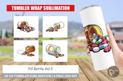 Tumbler Pill Bottle Product Image 1