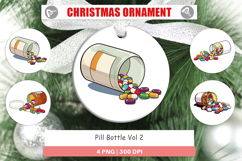 Ornament Pill Bottle Product Image 1