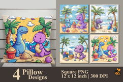 Cheerfulness Pillow Sublimation Design Product Image 1