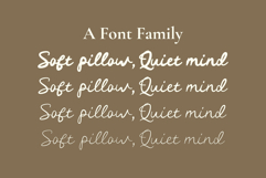 Pillow Script A Modern Font Family Product Image 2
