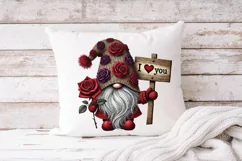 Valentine Day Gnomes, Valentine's Day I love you gnomes png Product Image 3