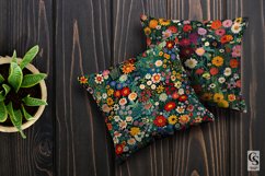 Gustav Klimt Flowers Digital Papers Product Image 3