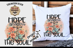 Hope Anchors The Soul | PNG Design For Shirts, Totes &amp; More Product Image 2