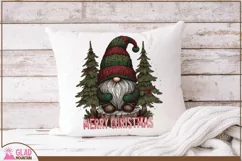 Merry Christmas Gnome sublimation png, Christmas Gnome png Product Image 3