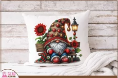 Christmas Gnome png, Christmas Jingle Bells Gnome design png Product Image 2