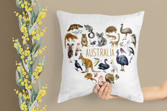 Australia Flora and Fauna Hand Drawn Illustration Set Product Image 20