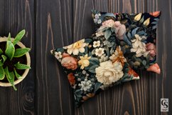 Fresco Blooming Flowers Seamless Patterns Product Image 3