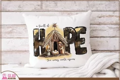 A thrill of hope the weary world rejoices, Christmas Hope Product Image 4