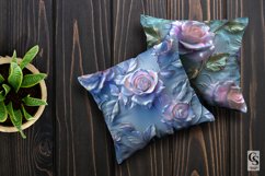 Pastel Metallic Roses Digital Papers Product Image 5