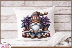 Christmas Gnome png, Christmas Gnome sublimation png Product Image 4
