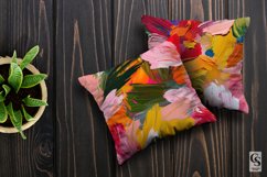 Abstract Painted Flowers Digital Papers Product Image 4
