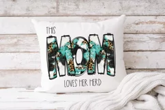 This Mom Loves Her Herd sublimation, Mom png, Mom png Product Image 2
