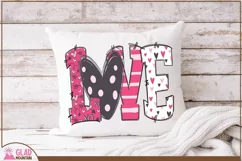 Valentine Love PNG Designs For Sublimation, Love Letters Product Image 4
