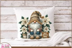 Merry Christmas Gnomie png, Christmas Gnome sublimation png Product Image 4