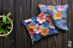 Spring 3D Flowers Seamless Patterns Product Image 3