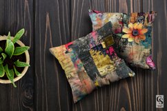 Abstract Mixed Media Junk Journal Backgrounds Product Image 3