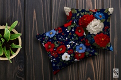 4th of July American Flowers Seamless Patterns Product Image 2