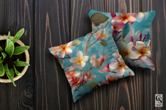 Spring Plumeria Flowers Pattern | Fresh Tropical Florals Product Image 5