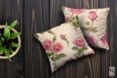 Vintage Pink Roses Seamless Patterns Product Image 5