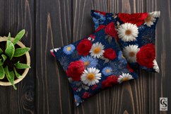 American Fireworks Flowers Seamless Patterns Product Image 2