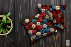 Patriotic Spring Lantana Flowers Seamless Patterns Product Image 3