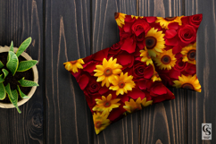 Sunflowers and Rose Petals Patterns Product Image 5