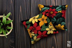 Black History Month Flowers Seamless Patterns Product Image 2