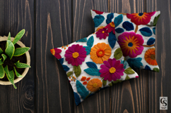 Mexican Flowers Embroidery Seamless Patterns Product Image 2