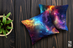 Rainbow Galaxy Stars Seamless Patterns Product Image 4