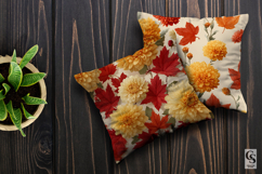 Fall Autumn Blooms Seamless Patterns Product Image 3