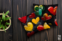 Black History Impasto Hearts Patterns Product Image 3
