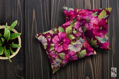 Romantic Hibiscus Flowers Seamless Pattern Product Image 3