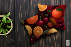Glittery Summer Fruits Seamless Patterns Product Image 3