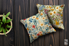 Vintage Dried Wildflowers Seamless Patterns Product Image 3